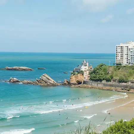 Oceane Plage Cote Des Basques Par Ascenseur Parking Apartmán