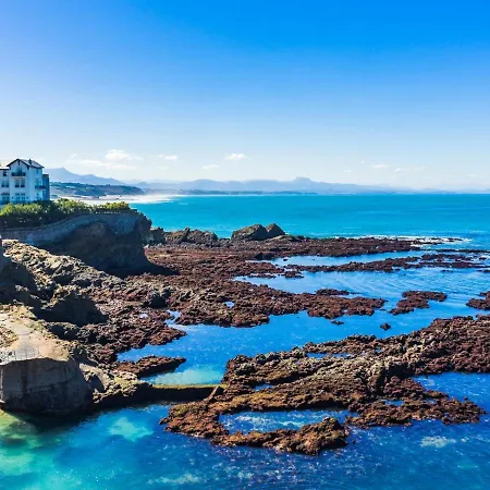 Apartmán Oceane Plage Cote Des Basques Par Ascenseur Parking Biarritz