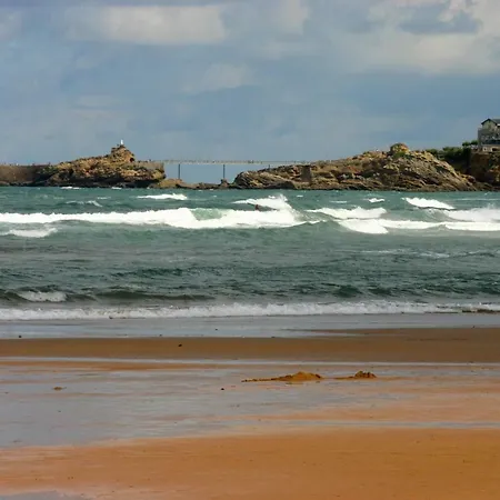 Oceane Plage Cote Des Basques Par Ascenseur Parking Apartmán *
